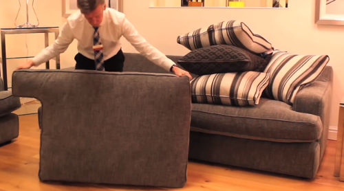 plumping sofa cushion