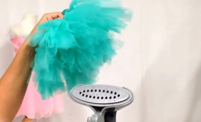 steaming a tutu skirt