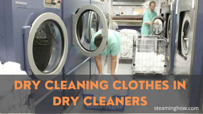 dry cleaning clothes